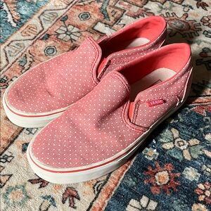 Vans slip ons